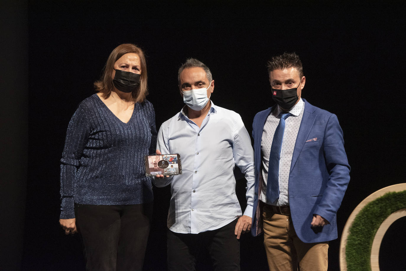 Gala del deporte segoviana celebrada en el teatro Juan Bravo.