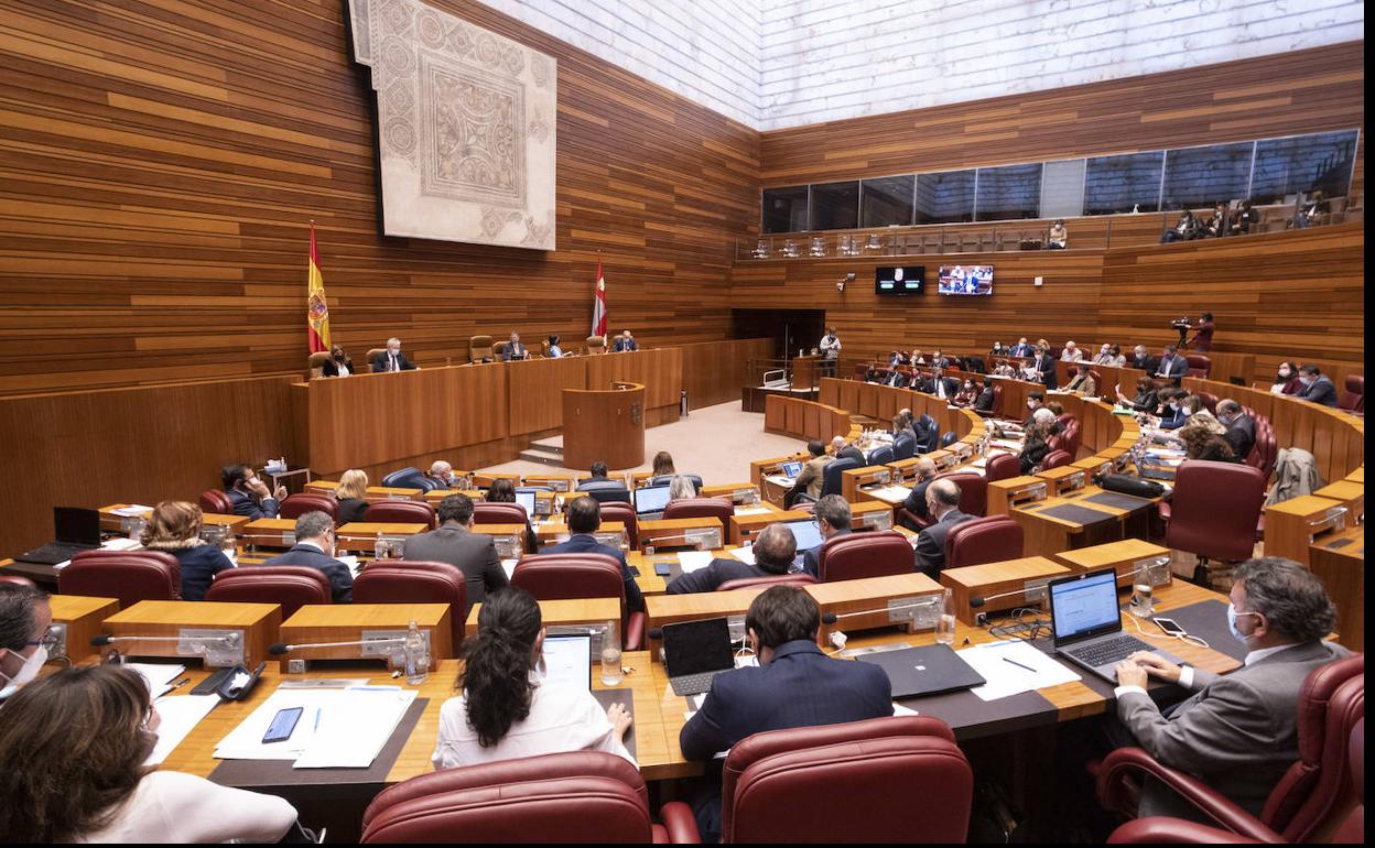 Hemiciclo de las Cortes, la pasada legislatura, durante un pleno.