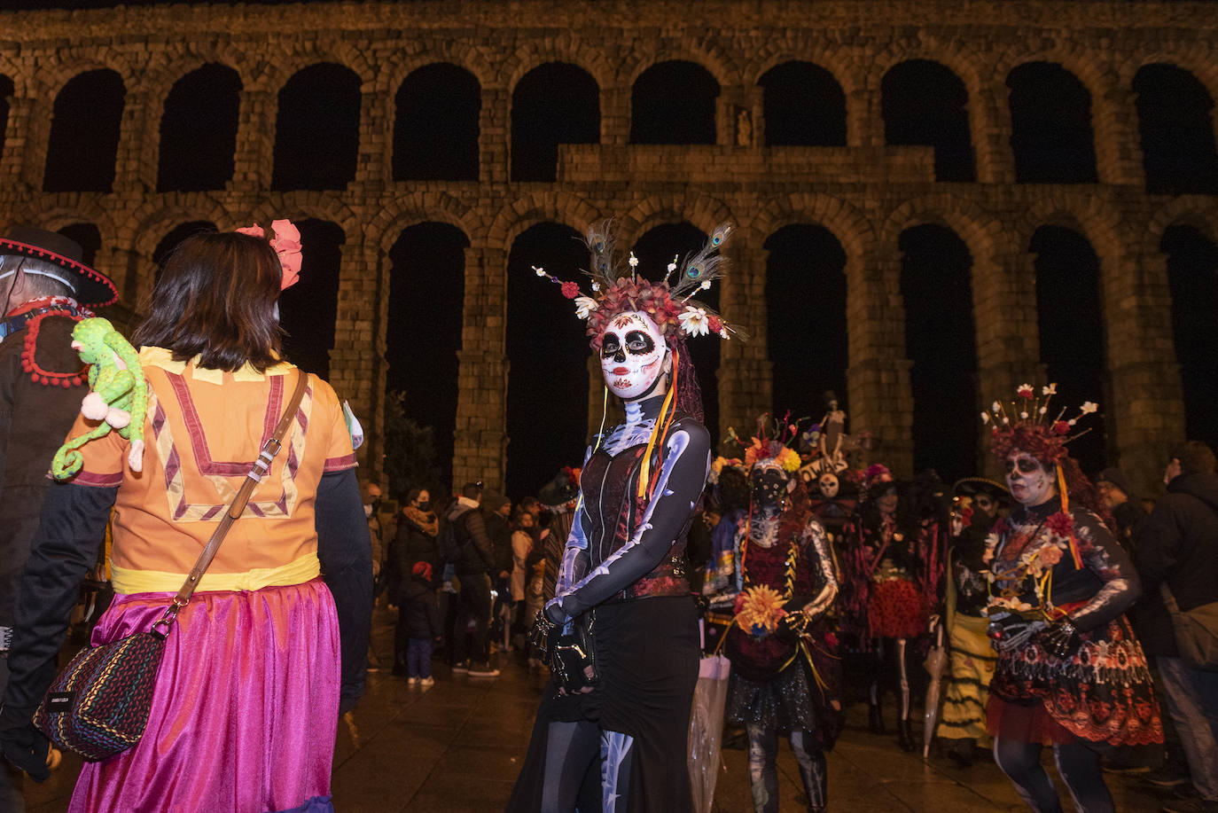 Desfile del sábado de carnaval en Segovia.