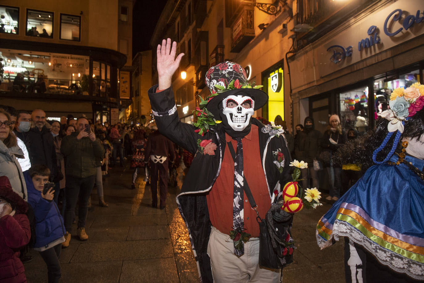 Desfile del sábado de carnaval en Segovia.