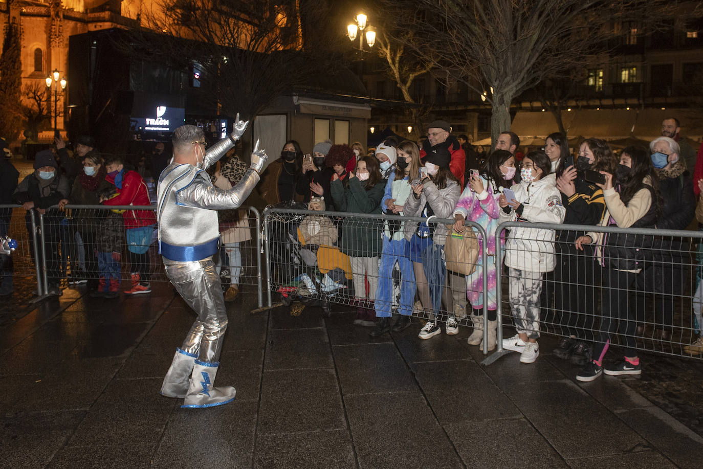 Desfile del sábado de carnaval en Segovia.