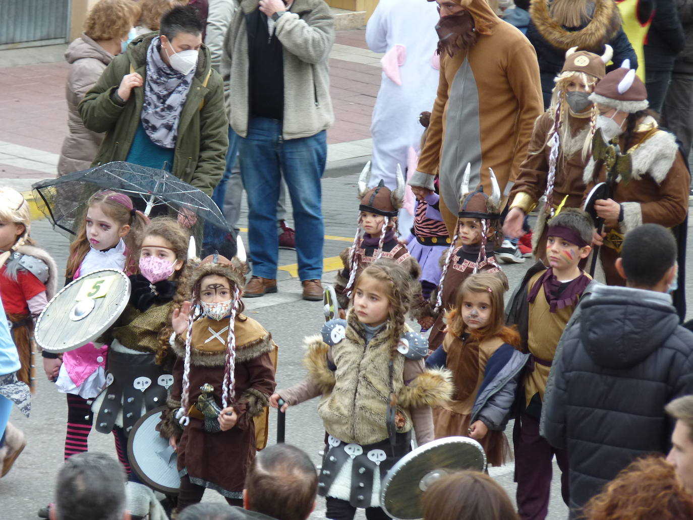 Fotos: Desfile de Carnaval en Tudela de Duero