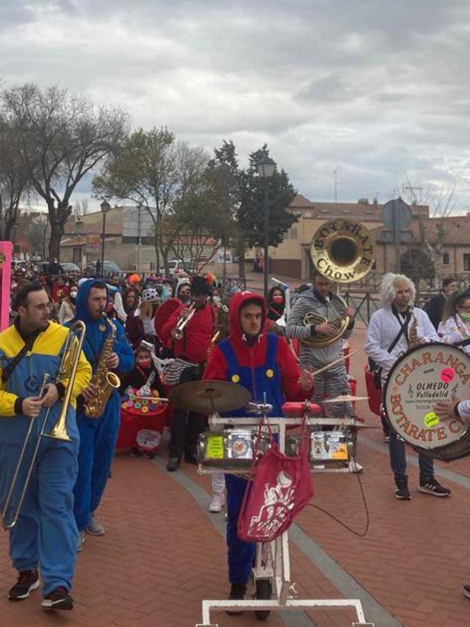 Desfile de carnaval en Olmedo.