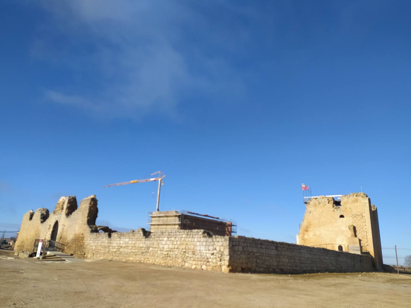 Fotos: Restauración del castillo de Villagarcía de Campos