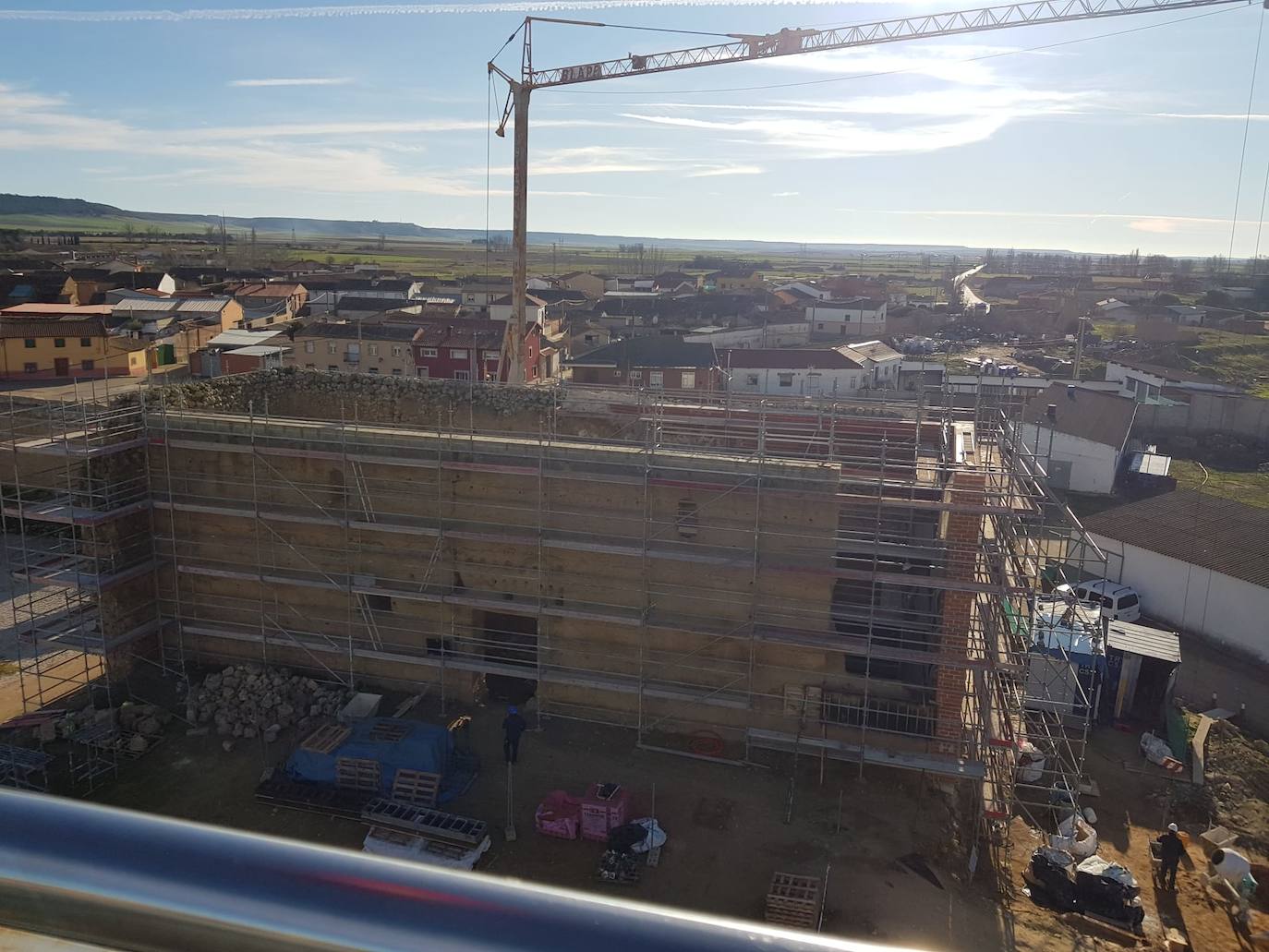 Fotos: Restauración del castillo de Villagarcía de Campos