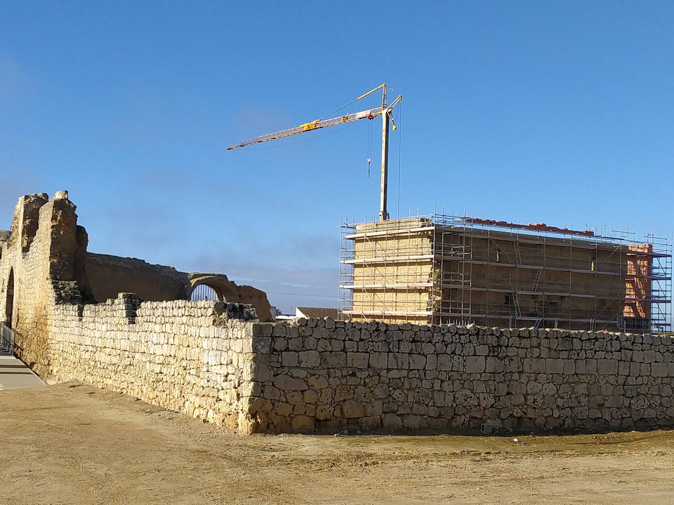 Fotos: Restauración del castillo de Villagarcía de Campos