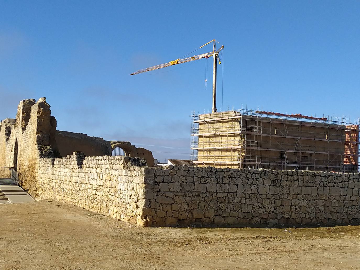 Fotos: Restauración del castillo de Villagarcía de Campos