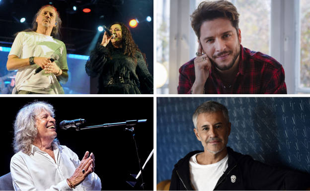 Artistas que actuarán este mes de marzo en Valladolid. 