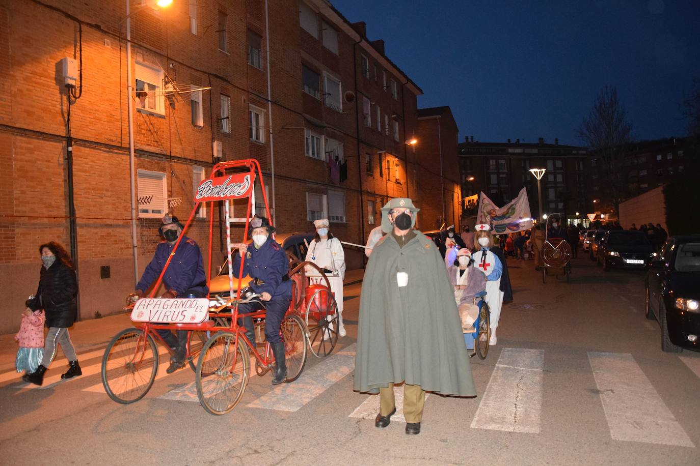 Fotos: Carnaval en Guardo: La quema de la falla de Don Gong