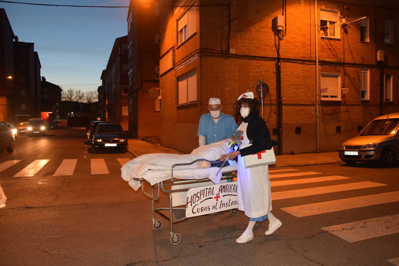 Fotos: Carnaval en Guardo: La quema de la falla de Don Gong