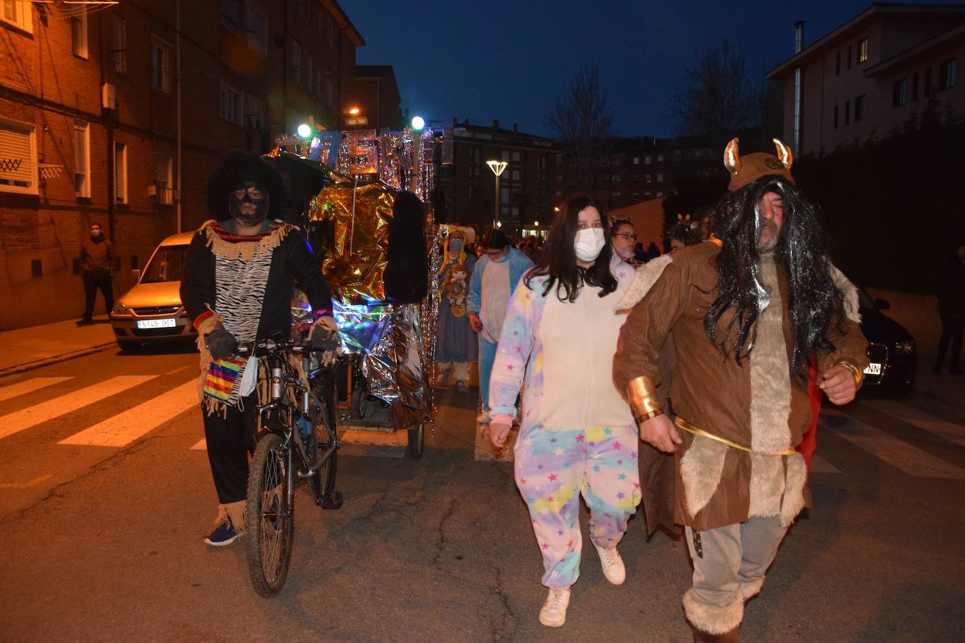 Fotos: Carnaval en Guardo: La quema de la falla de Don Gong