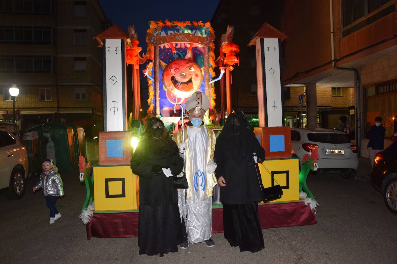 Fotos: Carnaval en Guardo: La quema de la falla de Don Gong