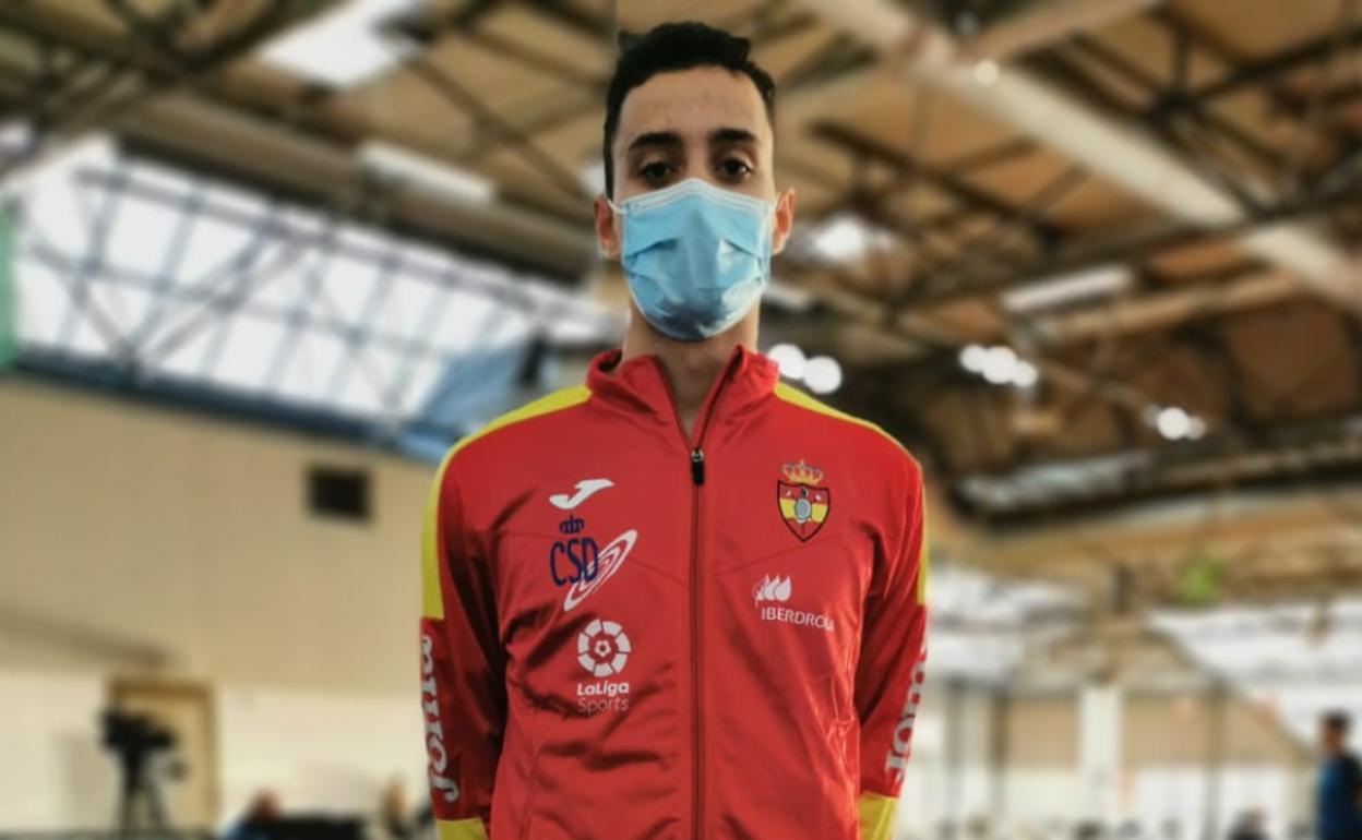 Diego Balmori, tirador del club El Duque. 