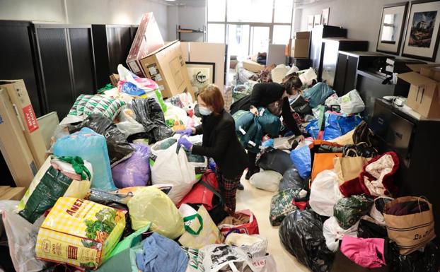 Ola de solidaridad en la Cámara de Valladolid para ayudar a Ucrania