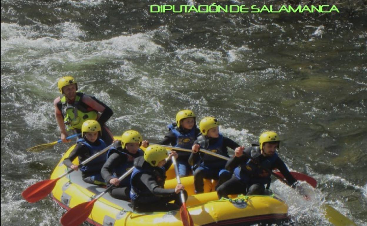 Actividades multiaventuras que llevará a cabo la Diputación en su programa. 