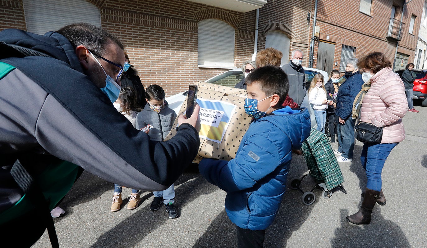 Paredes de Nava recibe a 11 refugiados de la guerra de Ucrania