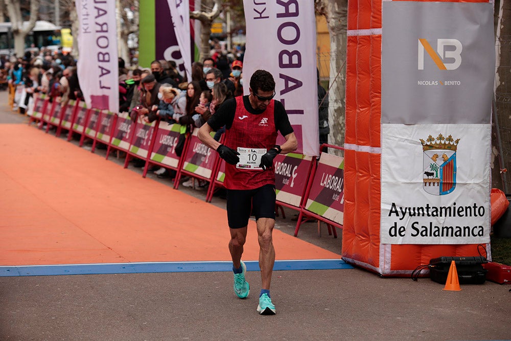 Juan Bueno y Gema Martín fueron los triunfadores de la X Media Maratón Ciudad de Salamanca 
