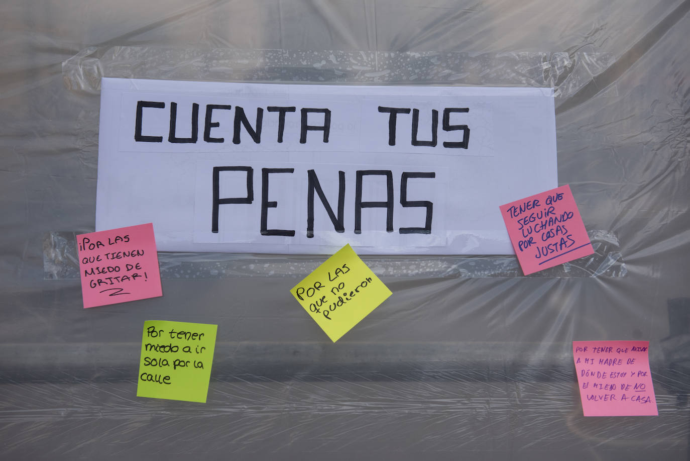 Manifestación del 8M por las calles de Segovia.