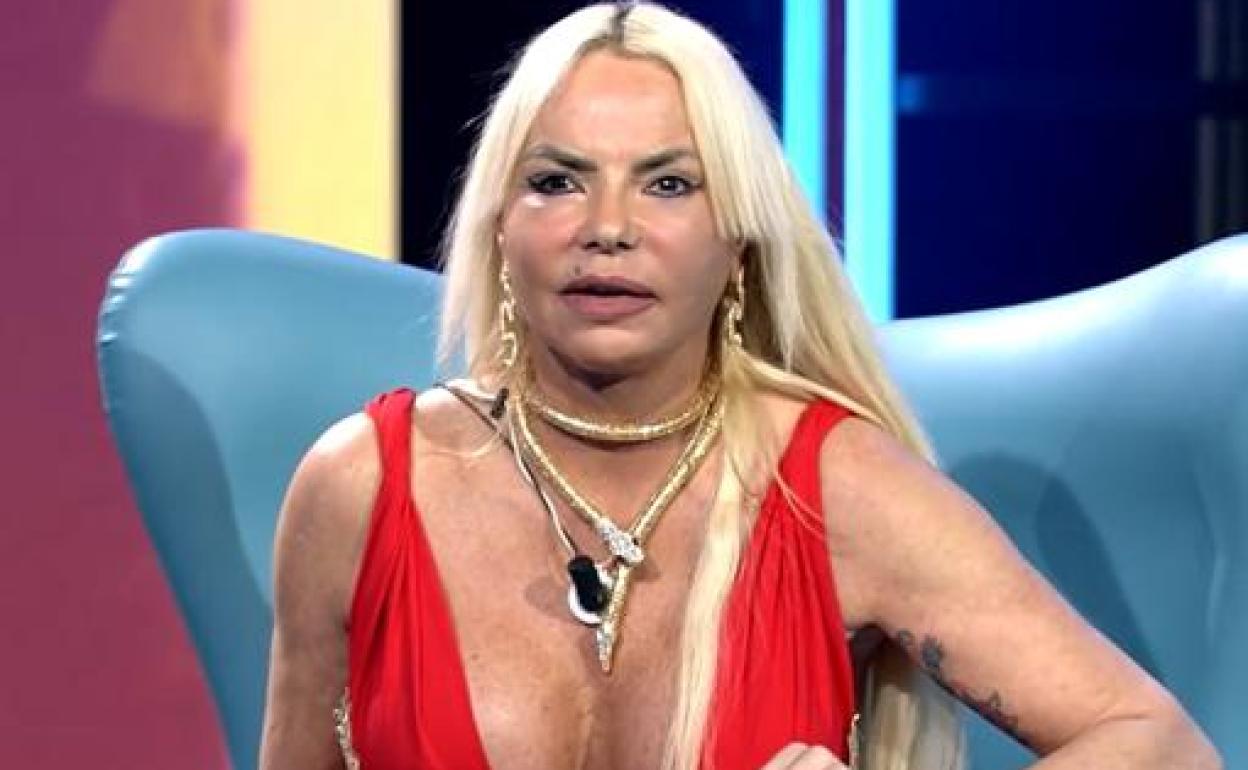 Leticia Sabater en 'Sábado Deluxe', con su nuevo aspecto. 