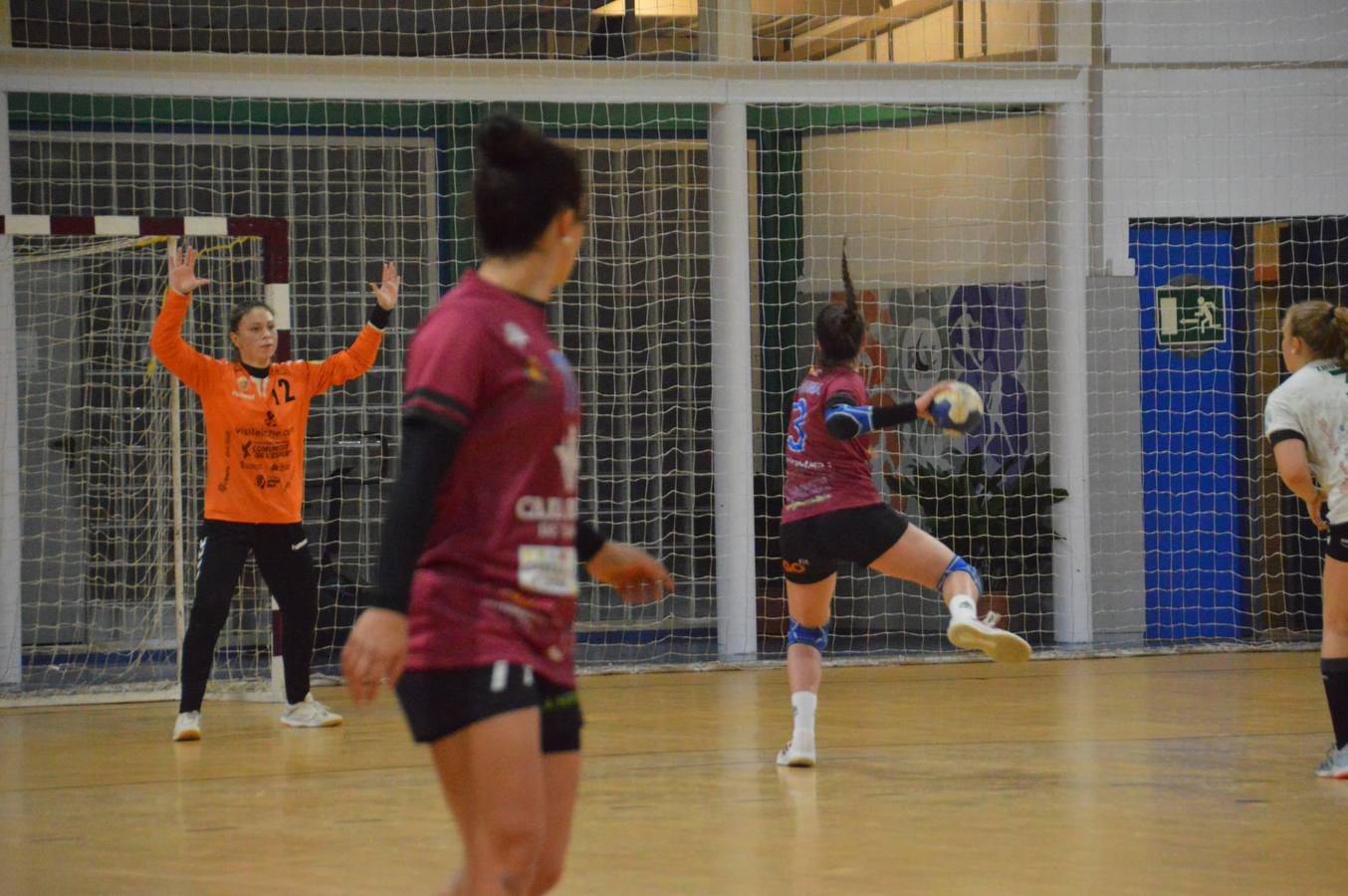 Fotos: Partido de balonmano entre Caja Rural Aula y Elche