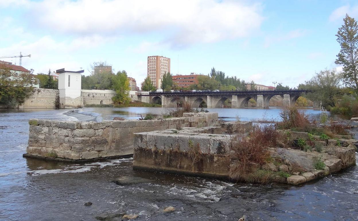 Estado actual de las aceñas del Puente Mayor. 