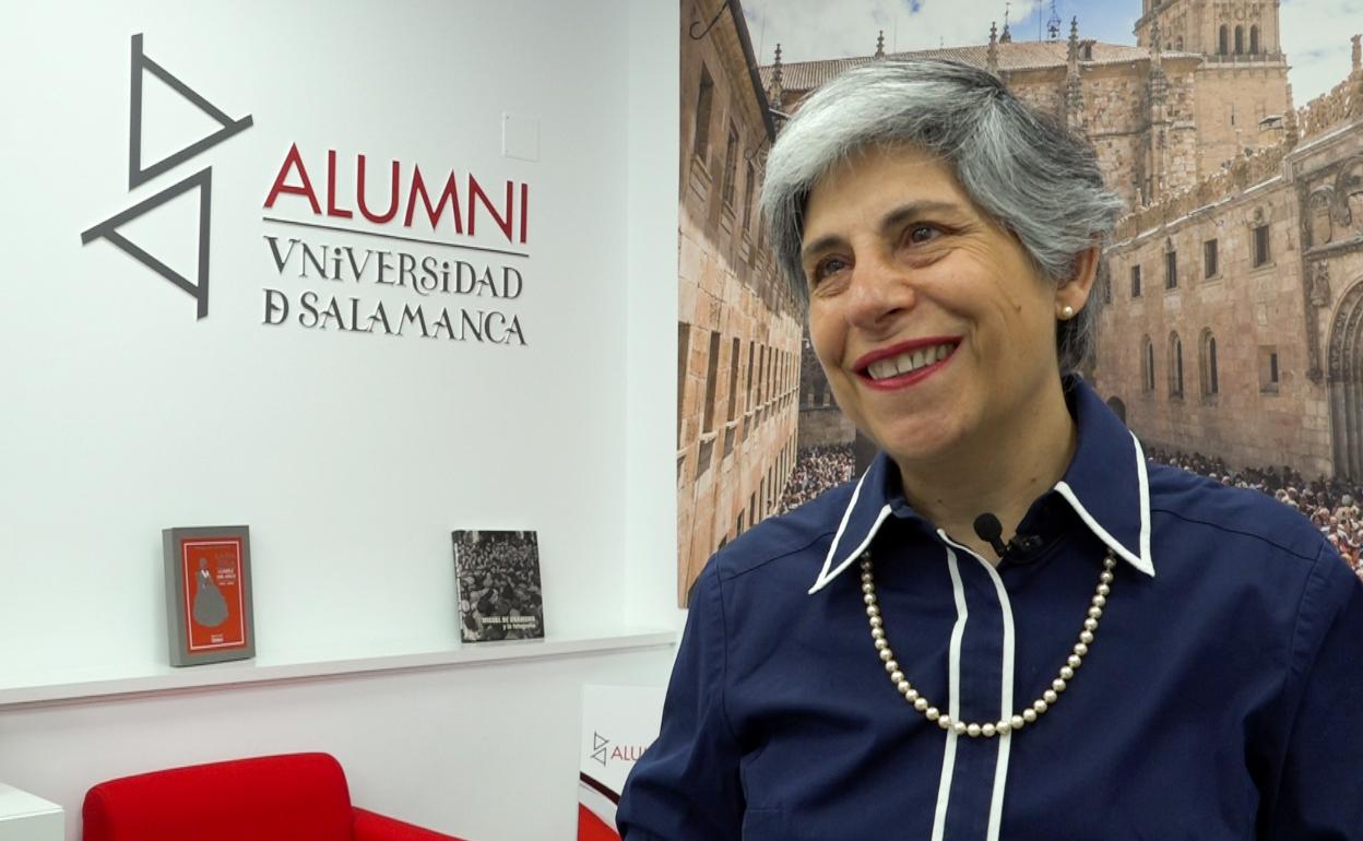 Susy Inés Bello Knoll, coordinadora del Capitulo Argentina Alumni - Universidad de Salamanca. 