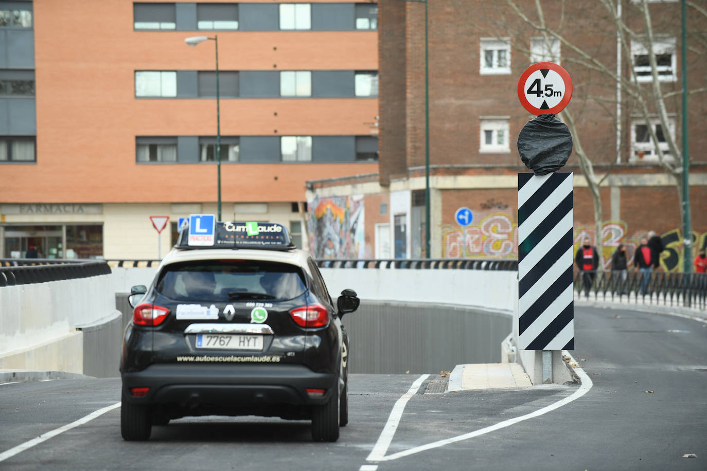 Fotos: Apertura del túnel de Andrómeda en Valladolid