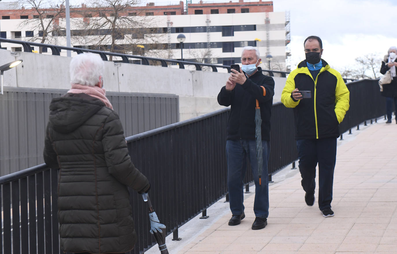 Fotos: Apertura del túnel de Andrómeda en Valladolid