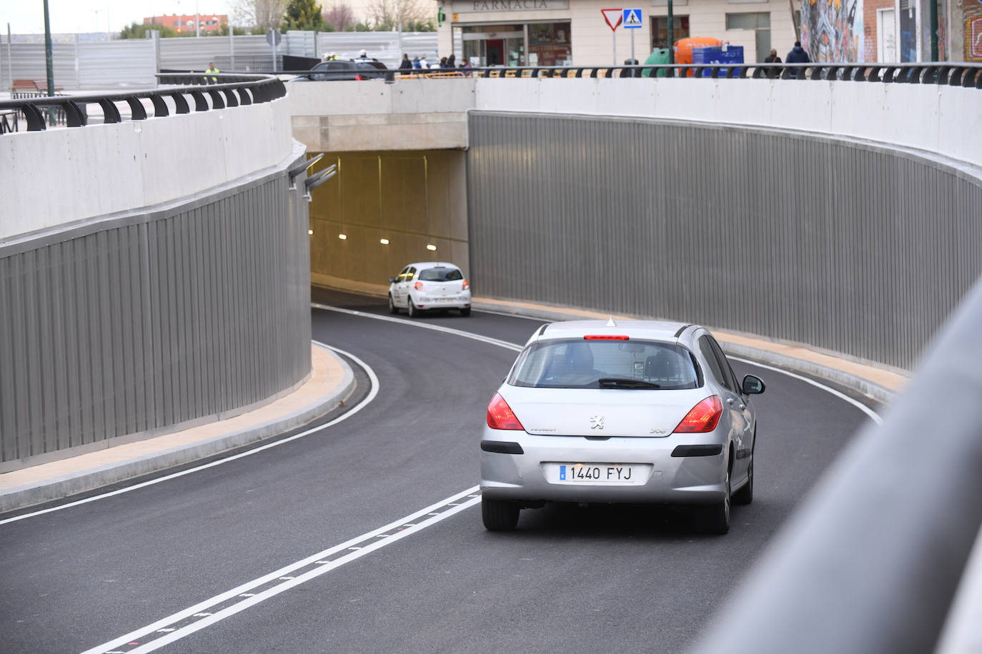 Fotos: Apertura del túnel de Andrómeda en Valladolid