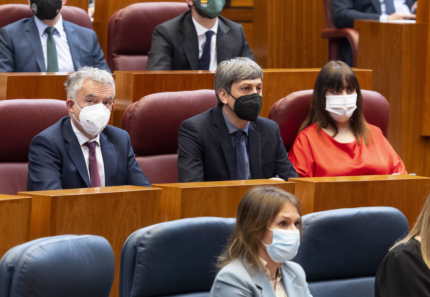 Diferentes momentos del acto de constitución de las Cortes. 