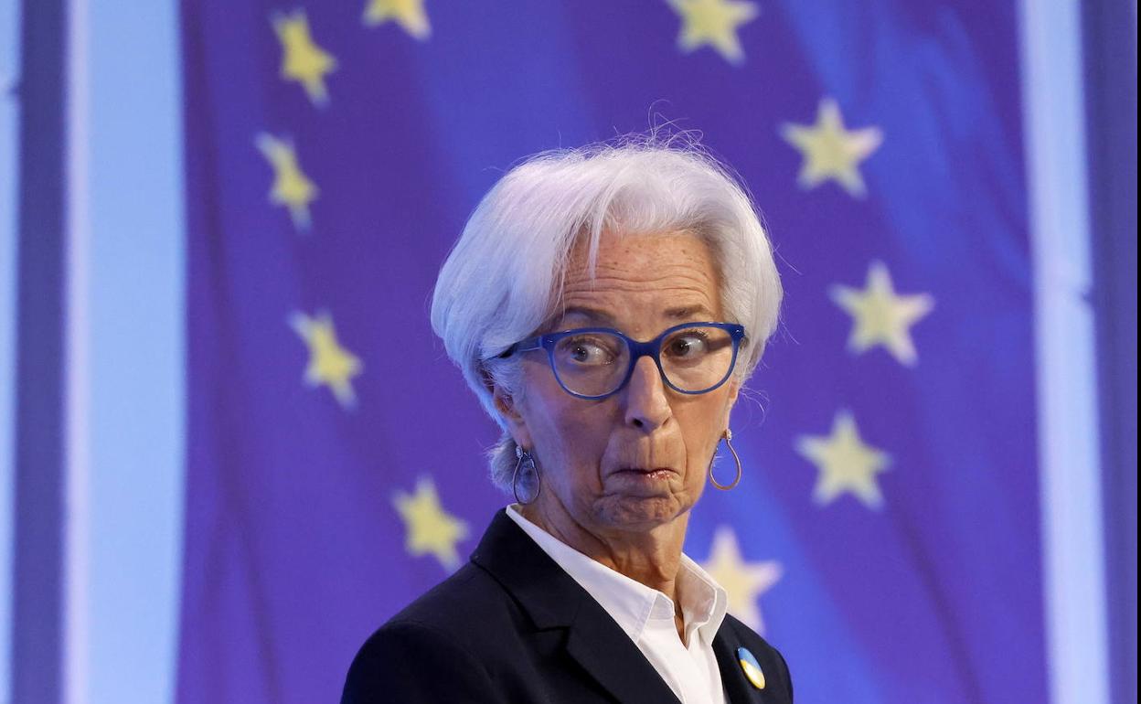 La presidenta del Banco Central Europeo (BCE), Christine Lagarde.