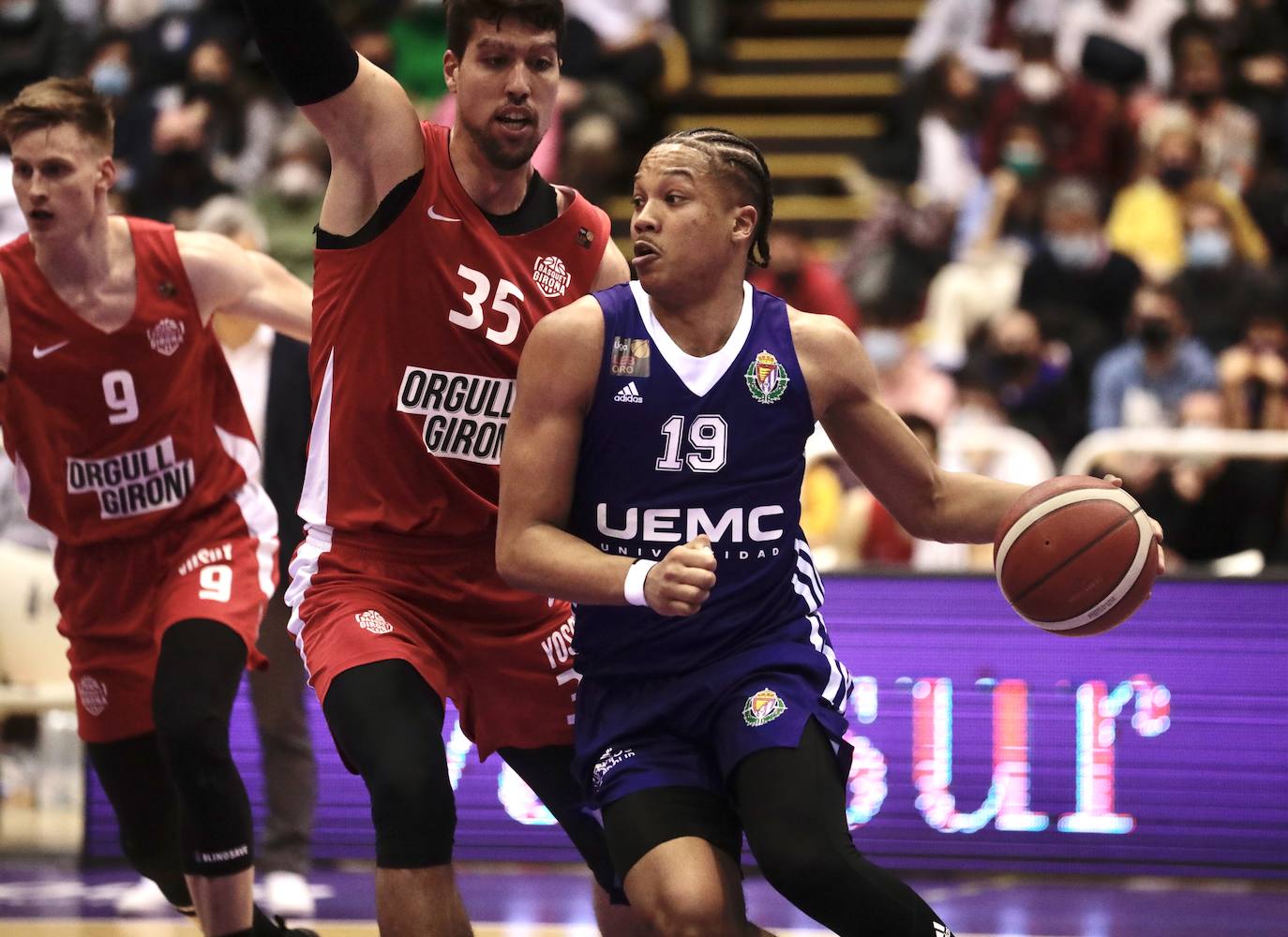 El UEMC Real Valladolid cae en casa ante el Basquet Girona. 