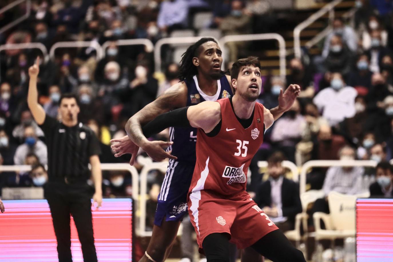 El UEMC Real Valladolid cae en casa ante el Basquet Girona. 