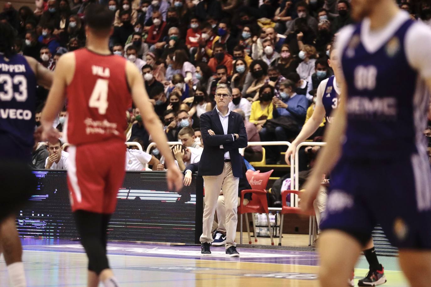 El UEMC Real Valladolid cae en casa ante el Basquet Girona. 