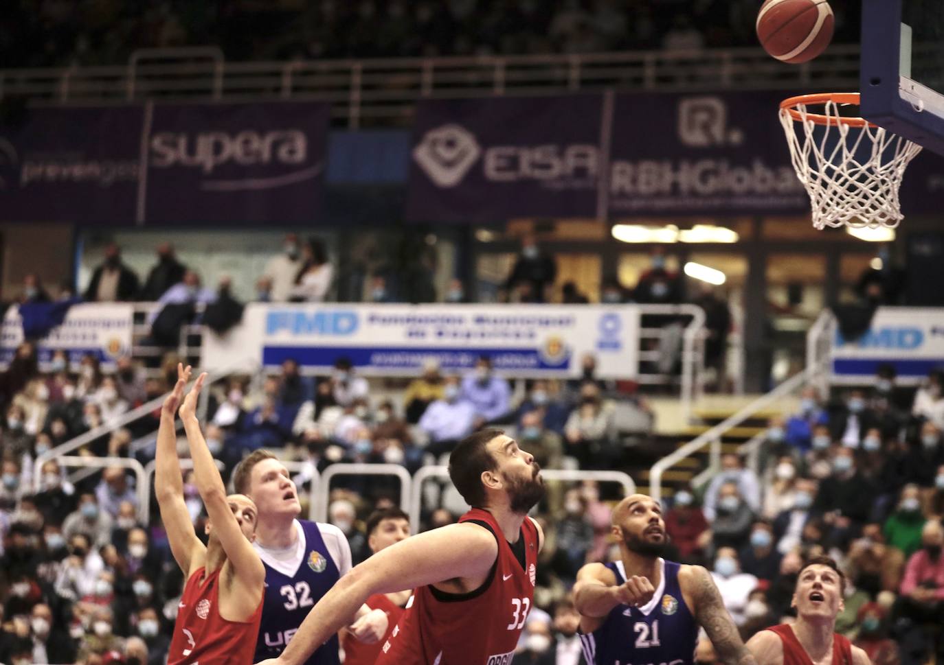 El UEMC Real Valladolid cae en casa ante el Basquet Girona. 