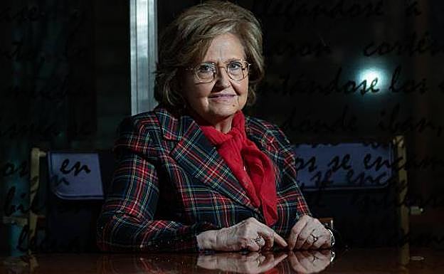 La profesora de Lenguaje Musical Angelines Porres.