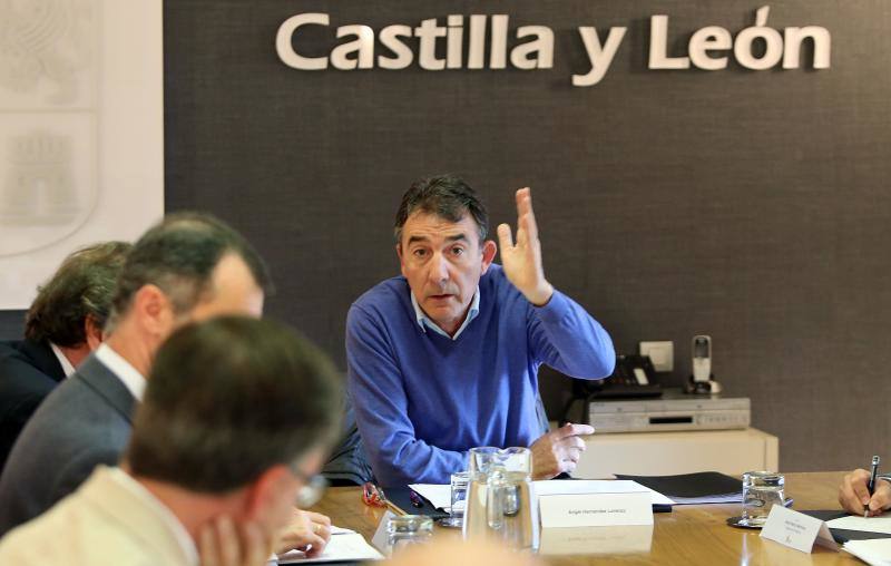 El presidente del Consejo de la Memoria Histórica y Democrática de Castilla y León, Ángel Hernández. 