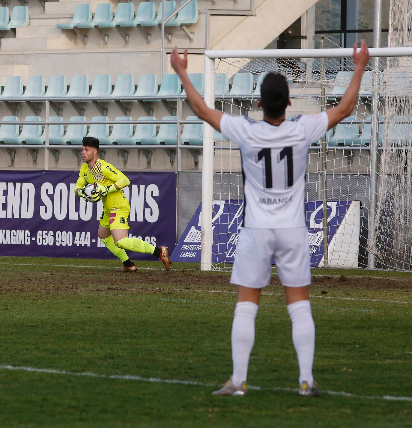 CD Palencia Cristo Atlético 3 - 5 Bergantiños CF