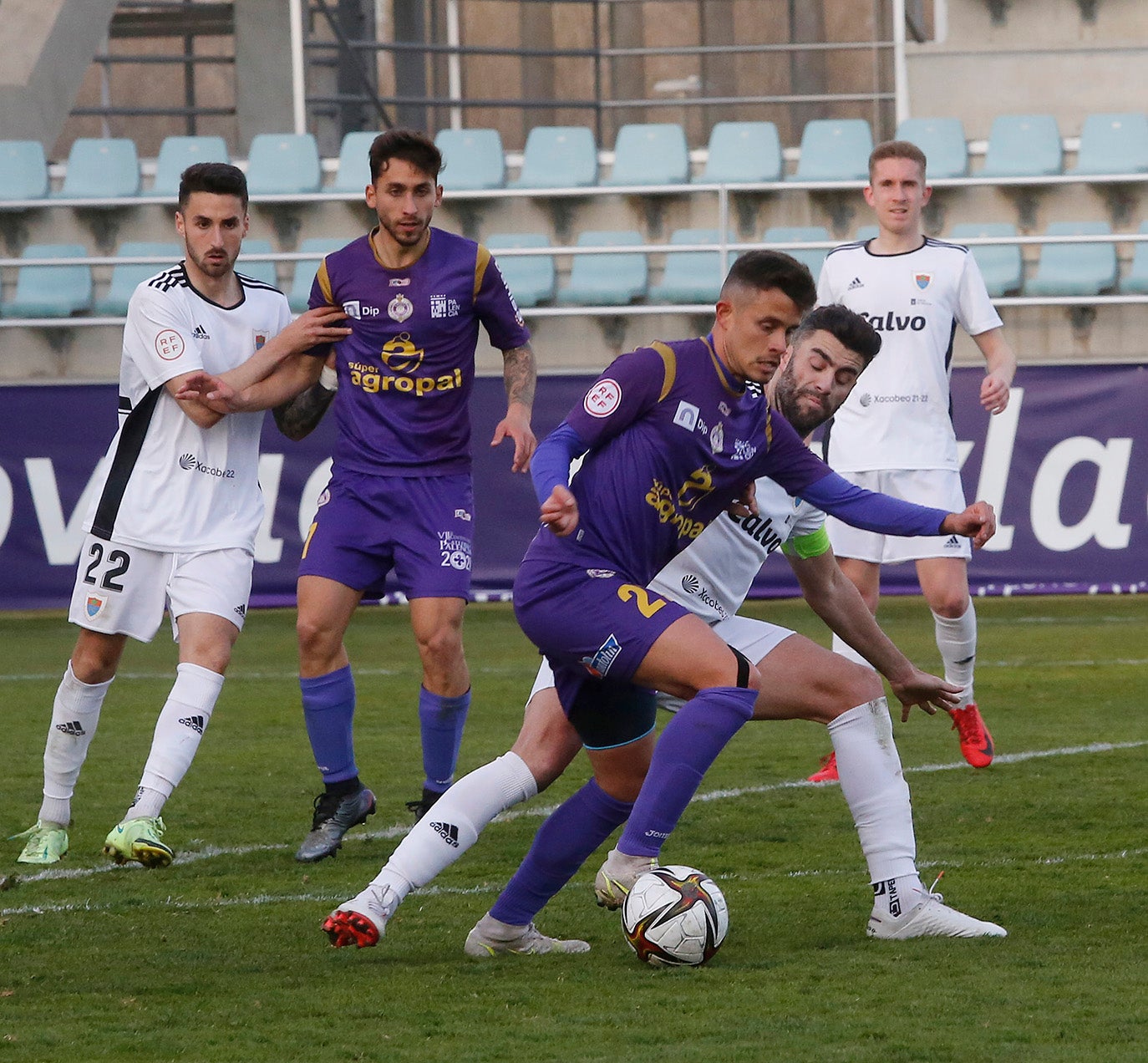 CD Palencia Cristo Atlético 3 - 5 Bergantiños CF