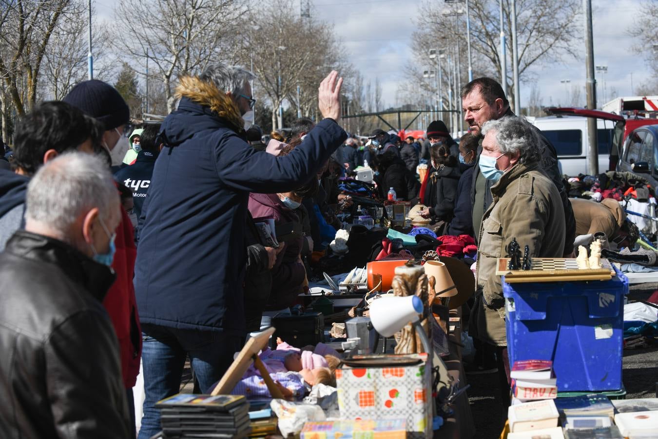 Fotos: Indignación en el rastro de Valladolid