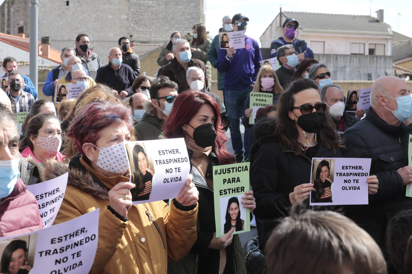 Fotos: Traspinedo recuerda a Esther López dos meses después de su muerte