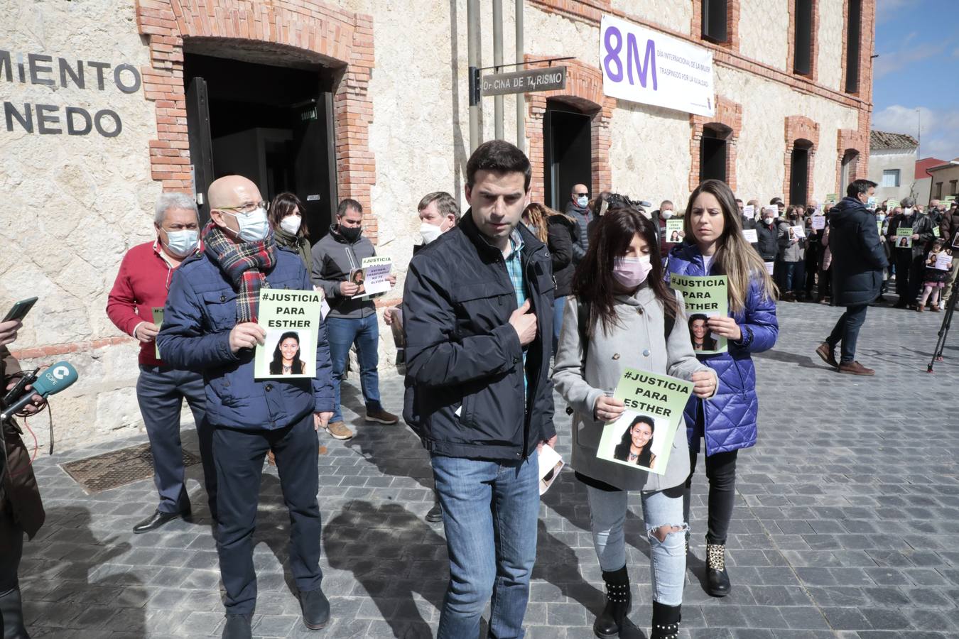 Fotos: Traspinedo recuerda a Esther López dos meses después de su muerte