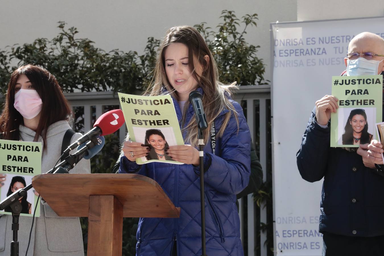 Fotos: Traspinedo recuerda a Esther López dos meses después de su muerte