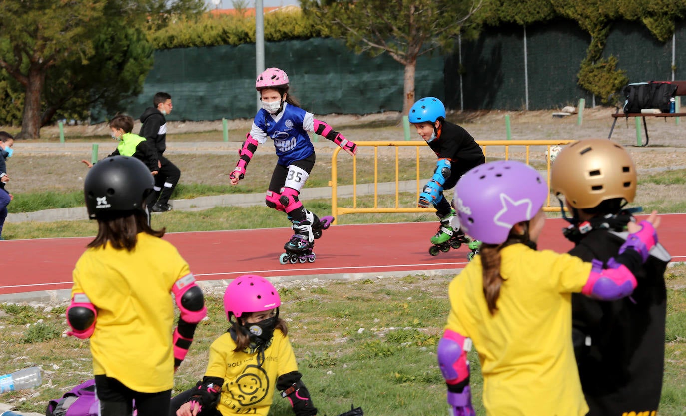 Fotos: Aldeamayor y Boecillo disfrutan con la jornada de patinaje de los Juegos Escolares