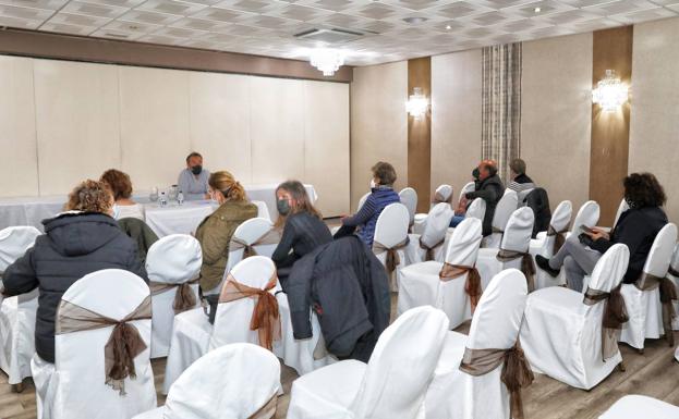 Reunión de vecinos, esta semana en el hotel Rey Sancho. 