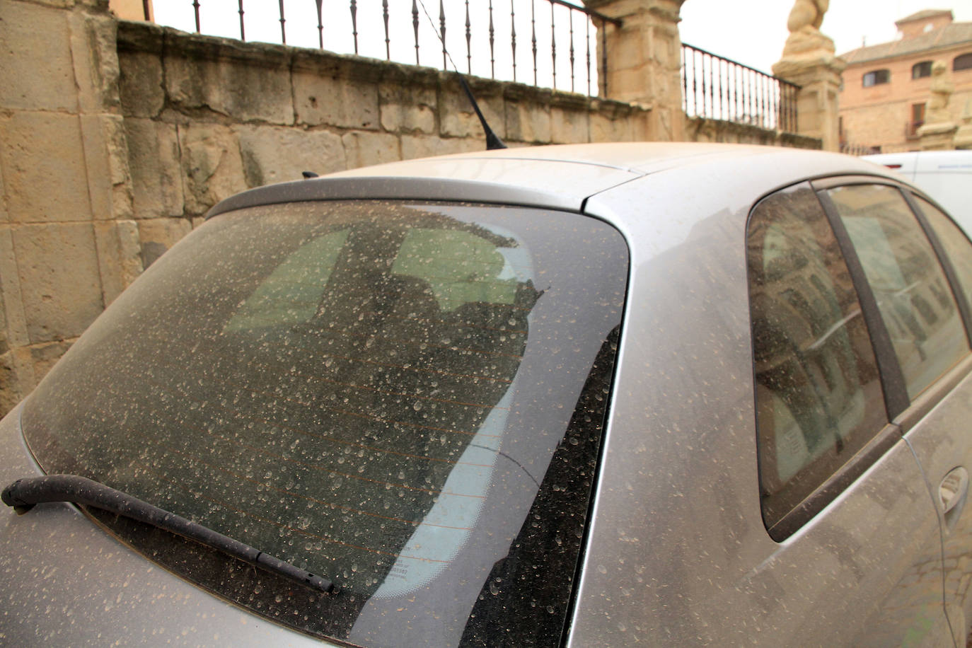 Las calles de Segovia, este martes. 