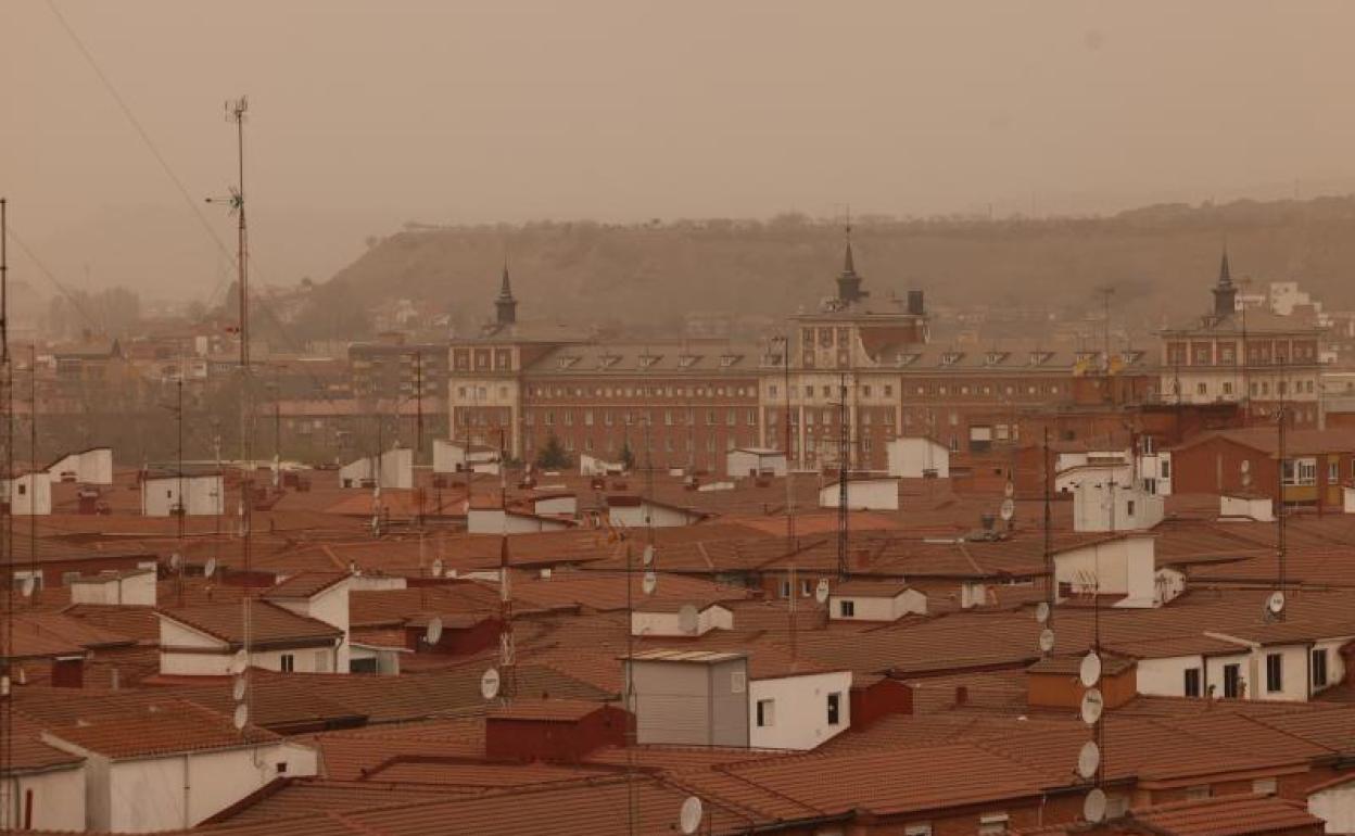 Valldolid entre calima. 