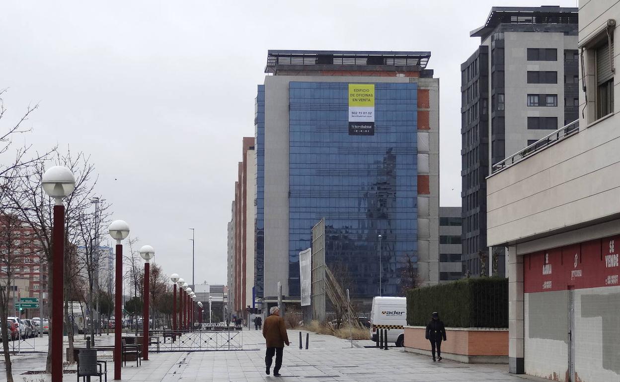 Imagen de la Ciudad de la Comunicación, en Valladolid. 