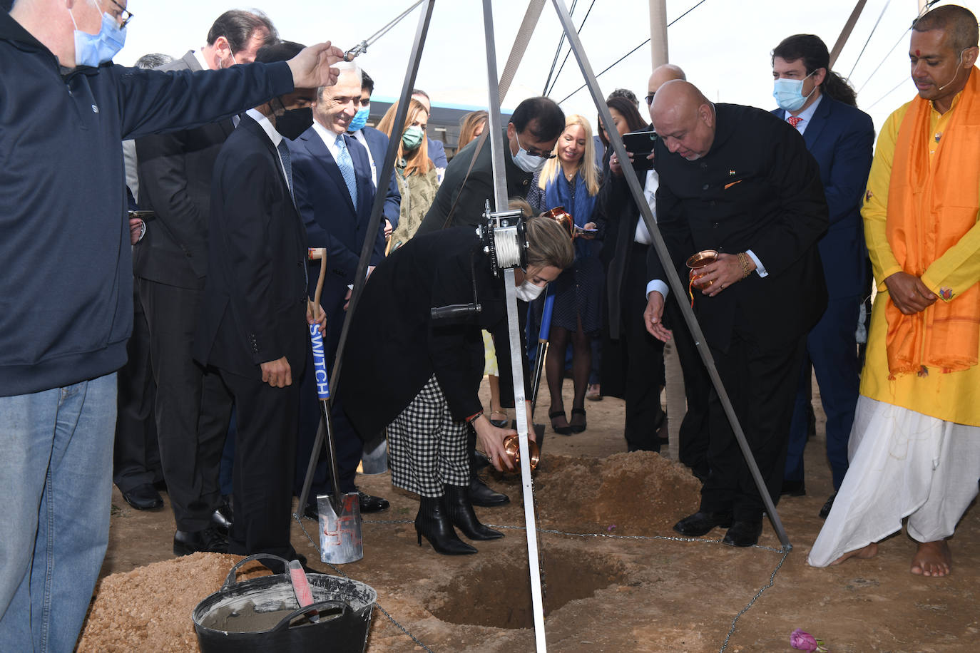 Fotos: Colocación de la primera piedra de la fábrica de Switch Mobility en Valladolid