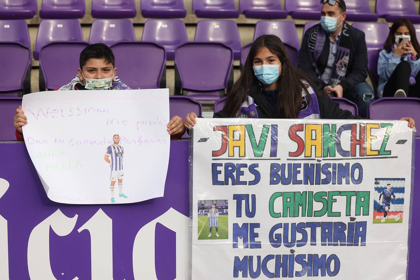 Fotos: Búscate en la grada del Zorrilla (I)